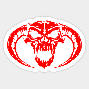 DragonBorn Black & red Sticker